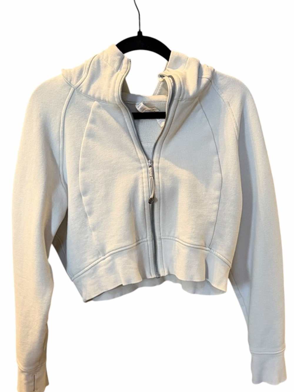 Lululemon Crop Scuba Full Zip